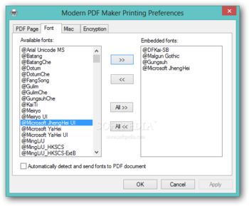 Modern PDF Maker screenshot 2
