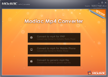 Modiac MP4 Converter screenshot
