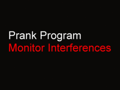 Monitor Interferences - PC Prank Program screenshot