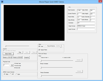 Movie Player Gold ActiveX Control screenshot