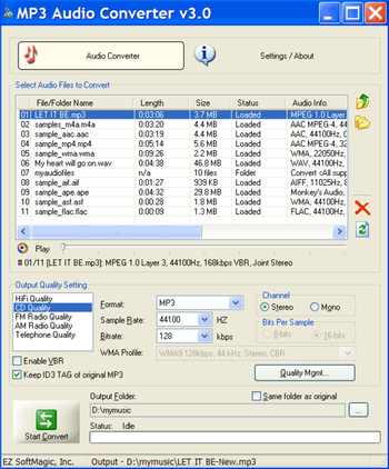 MP3 Audio Converter screenshot 3