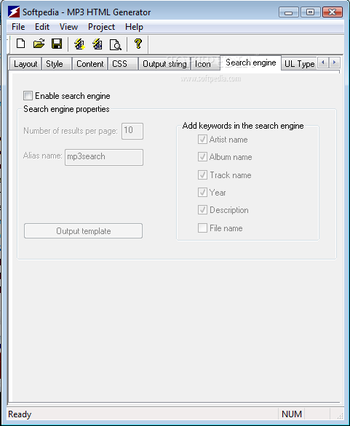 MP3 HTML Generator screenshot 8