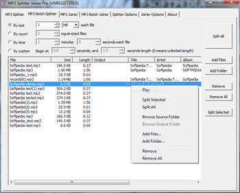 MP3 Splitter Joiner Pro screenshot 2