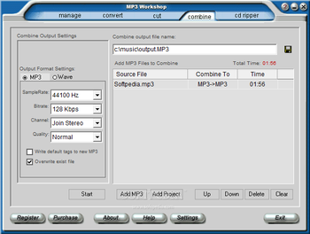 MP3 Workshop screenshot 4