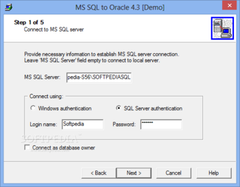 MS SQL to Oracle screenshot 2