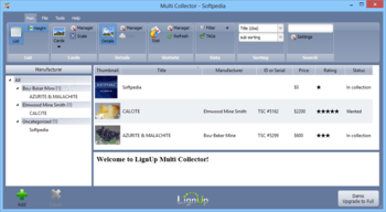 Multi Collector Standard screenshot
