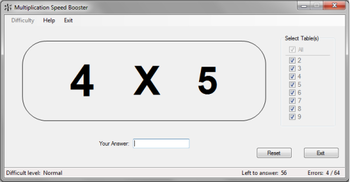 Multiplication Speed Booster screenshot