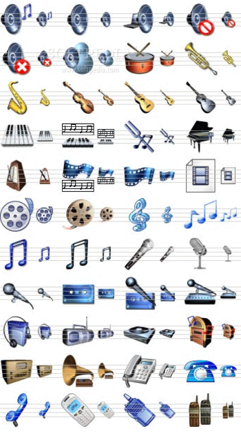 Music Icon Set screenshot