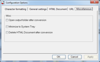 Mwisoft HTML to Text Converter screenshot 7