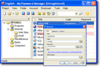 My Password Manager for Pocket PC screenshot