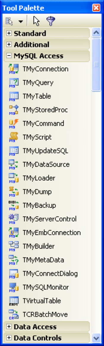 MySQL Data Access Components screenshot 2