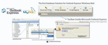 MySQL for Outlook Express screenshot