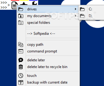 Mywe File manager screenshot 2