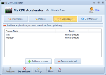 Mz CPU Accelerator screenshot 3