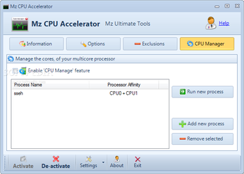 Mz CPU Accelerator screenshot 4