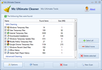 Mz Ultimate Cleaner screenshot 2