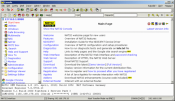 NAT32 IP Router for Windows screenshot