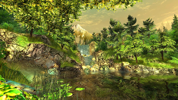 Nature 3D Screensaver screenshot 2