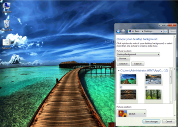 Natureâ€™s Art Windows 7 Theme screenshot