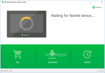 Navitel Navigator update center screenshot