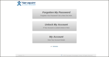 Nervepoint Access Manager screenshot