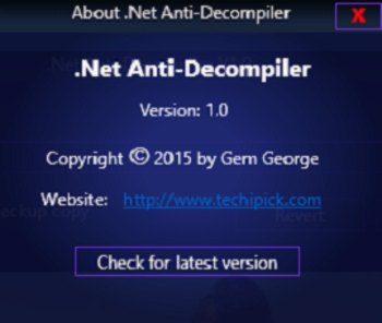 .NET Anti-Decompiler screenshot 3