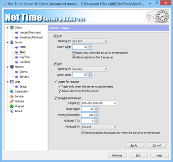 Net Time Server & Client screenshot 6