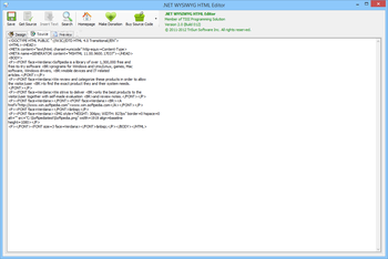 .NET WYSIWYG HTML Editor screenshot 2