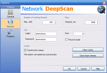 Network DeepScan screenshot 2