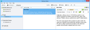 Nimbus Note screenshot