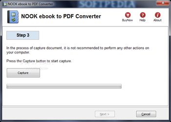 NOOK eBook to PDF Converter screenshot 3
