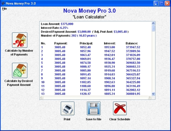 Nova Money Pro screenshot