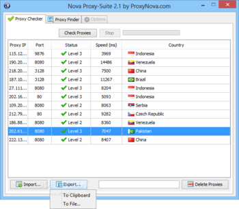 Nova Proxy-Suite screenshot 2