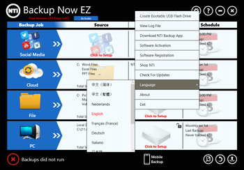 NTI Backup Now EZ screenshot 10