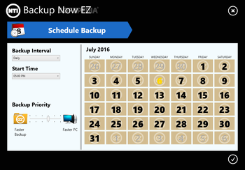 NTI Backup Now EZ screenshot 4