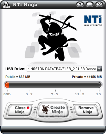 NTI Ninja screenshot