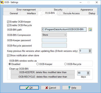 OCB for WinRAR screenshot 9