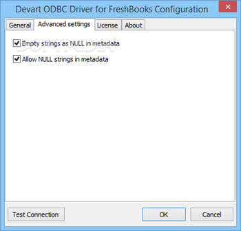 ODBC Driver for FreshBooks screenshot 2