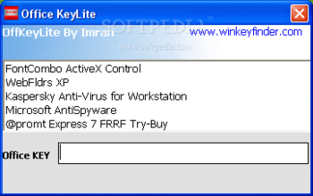 Office KeyLite screenshot
