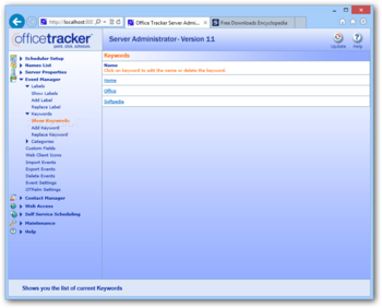 Office Tracker Scheduling Software screenshot 9