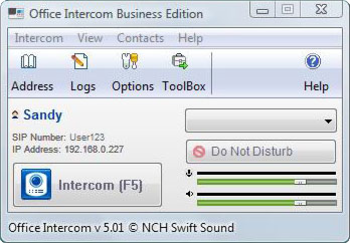 OfficeIntercom Communication Software screenshot