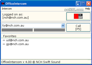 OfficeIntercom Communication Software screenshot 2