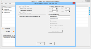 Okdo Doc Docx to Pdf Converter screenshot 5