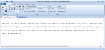 OMID SOFT HTML Editor .NET Edition screenshot