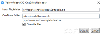 OneDrive Uploader screenshot 3