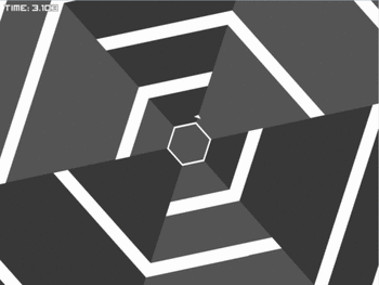 Open Hexagon screenshot