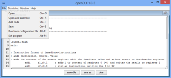 openDLX screenshot 2