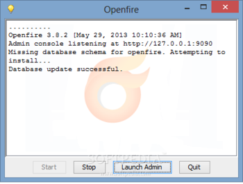 Openfire screenshot