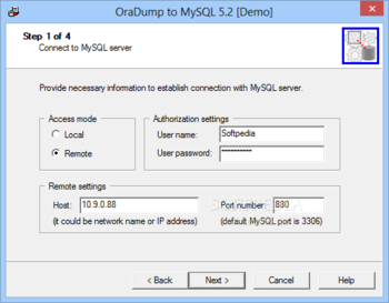 OraDump Export Kit screenshot 6