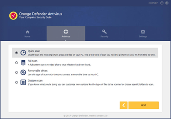 Orange Defender Antivirus screenshot 4